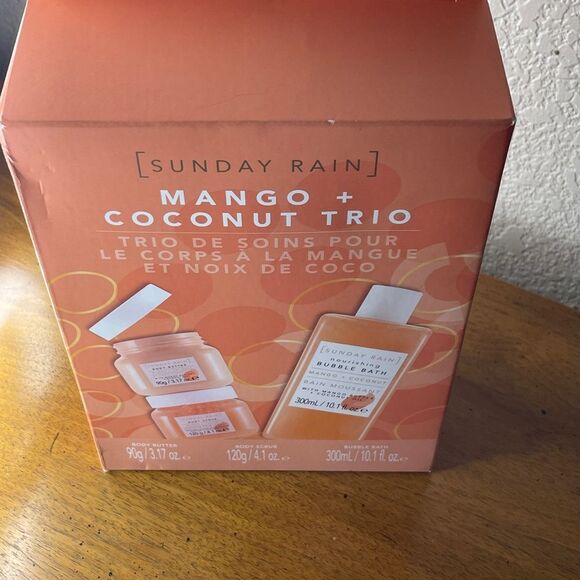 New in Box set! Sunday Mango + Coconut Trio Set - Picture 3 of 4